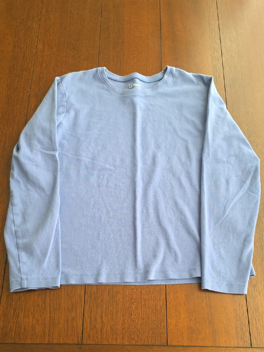 L.L. Bean Light Blue Long Sleeve Tee Size M